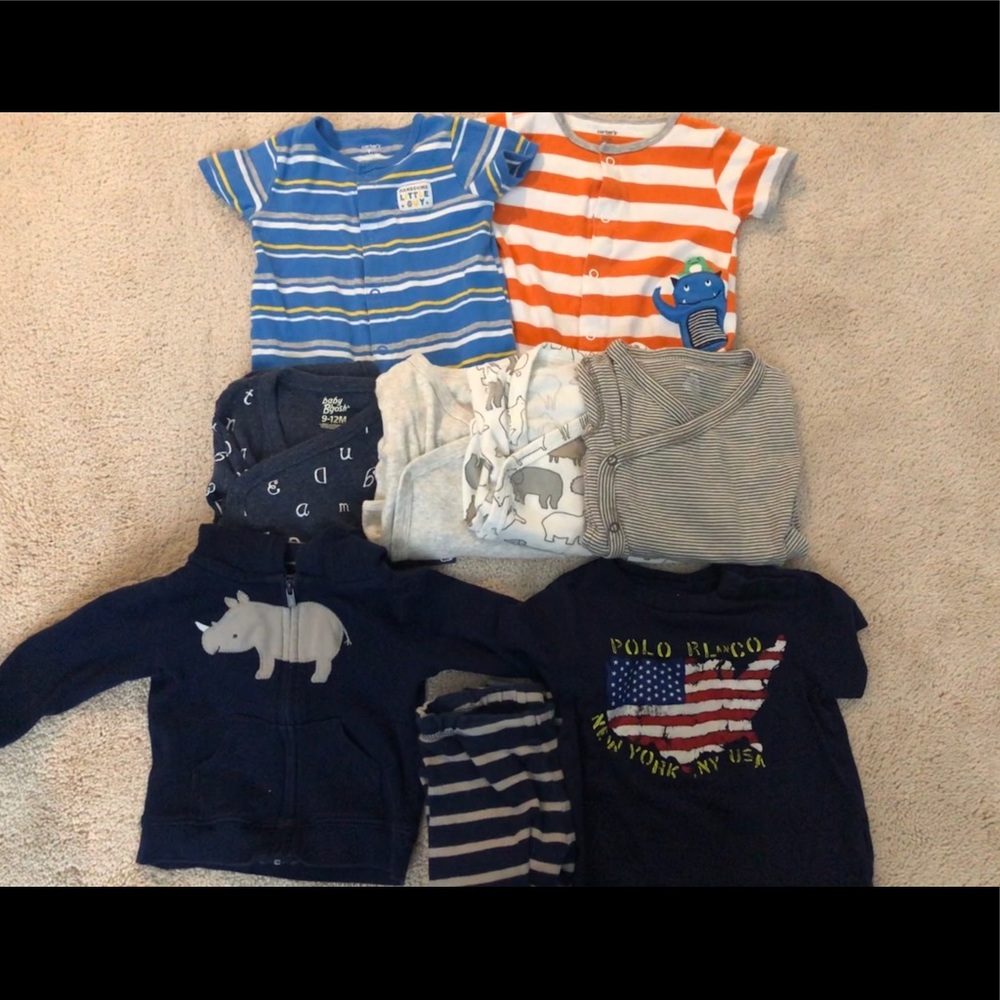 Baby boy clothes bundle (9-months)